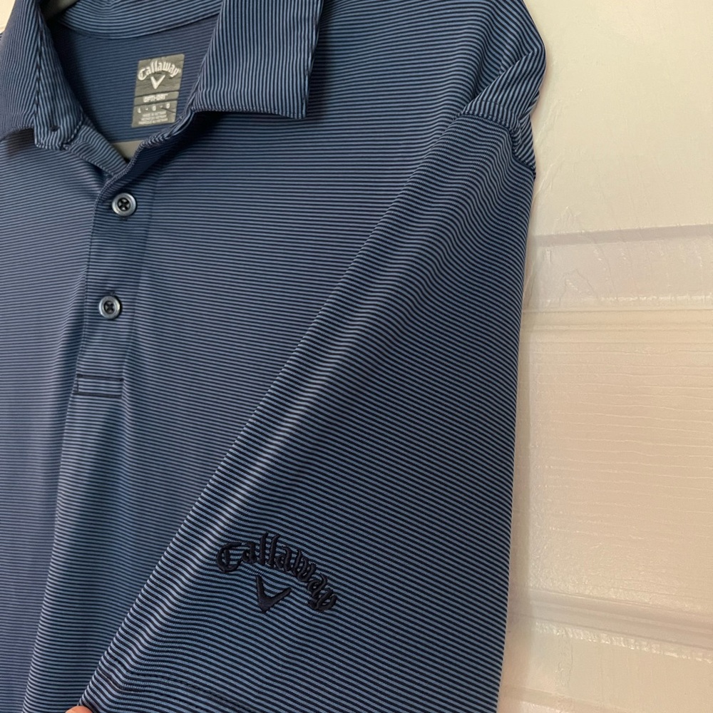 Callaway Men's Navy Polo Shirt - Picture 3 of 5